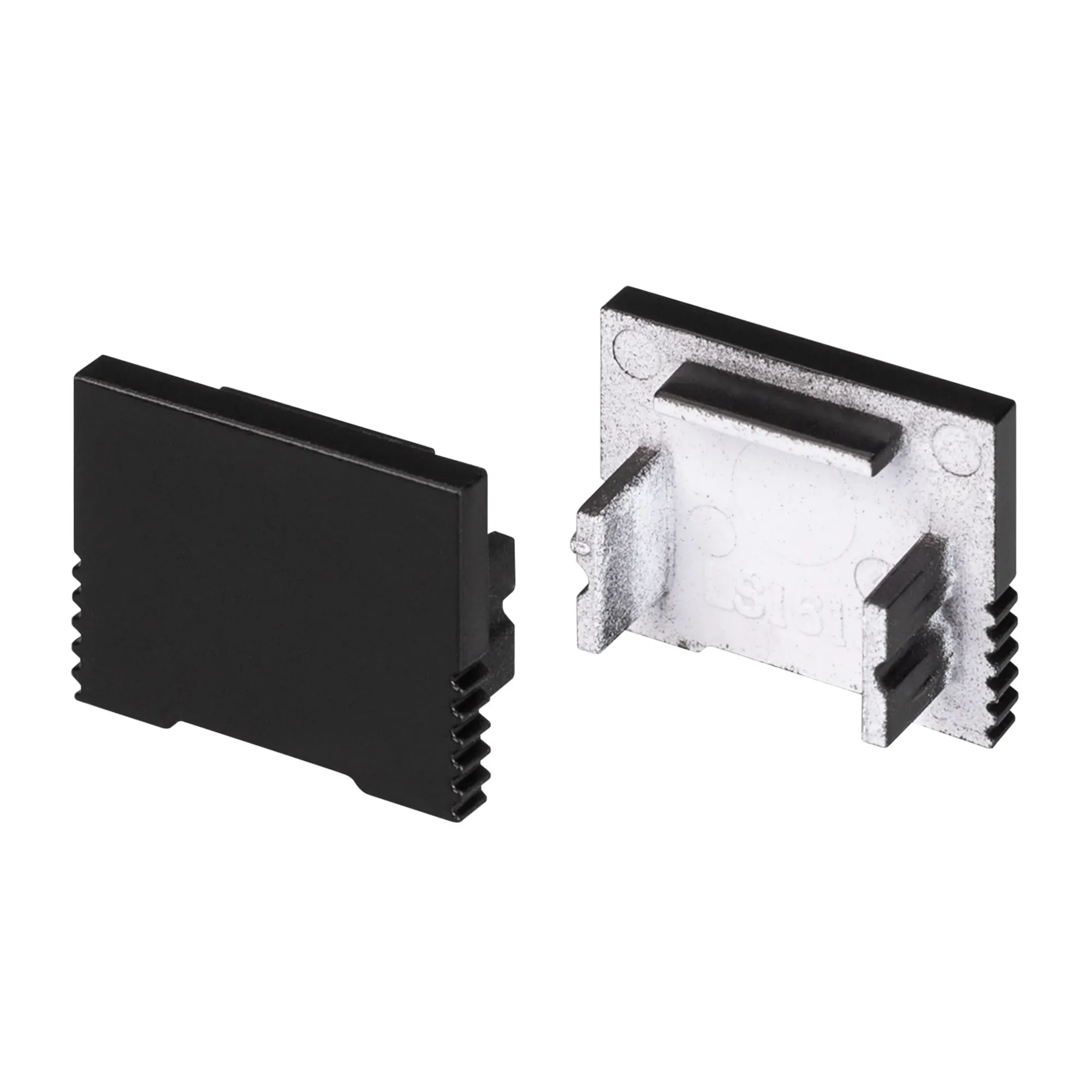 Заглушка SL-SLIM-H13M BLACK глухая (пластик) Arlight 034001