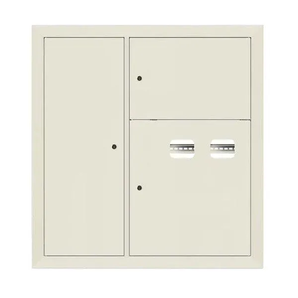 Щит этажный 2 кв. слаботочка слева ral9002 (1000х950х150) ekf proxima EKF MB29-V-2Z-RAL9002