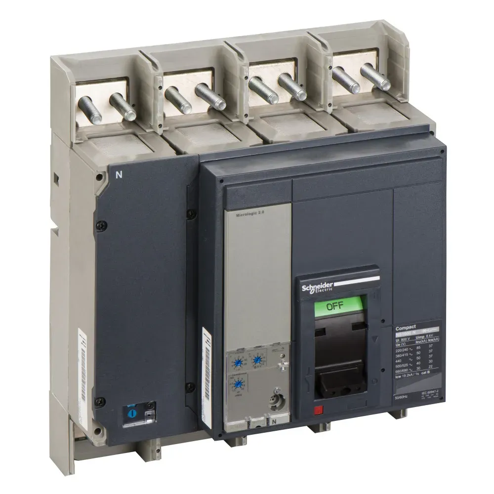Выключатель NS1600 N 4p + MicroLogic 2.0 в сборе Dekraft 33484