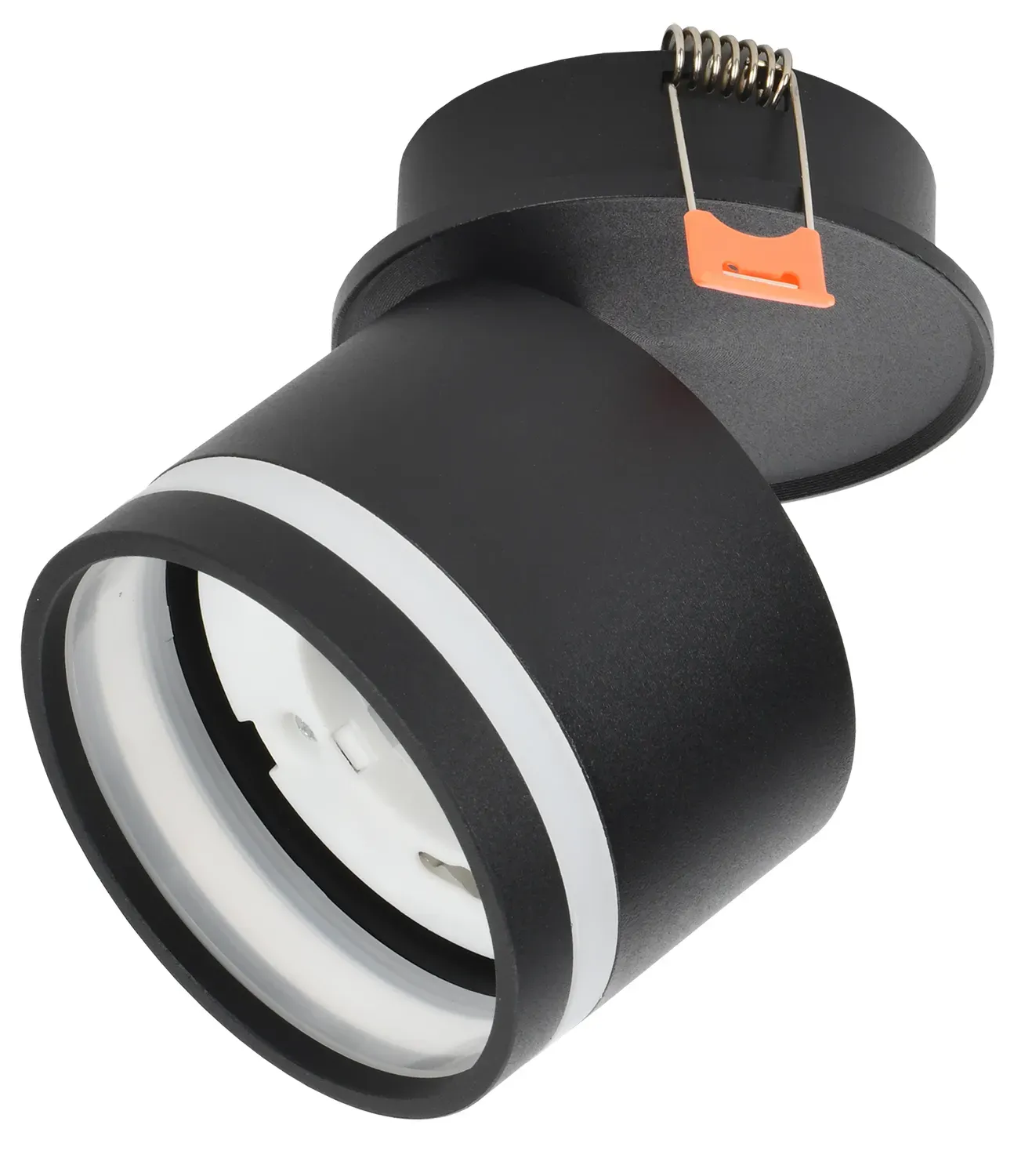 LIGHTING Светильник 4033 встраиваемый поворотный под лампу GX53 черный IEK IEK LT-UVB0-4033-GX53-1-K02