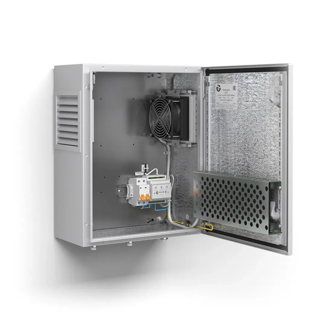 Термошкаф с обогревом и активной вентиляцией, ip55, -50град. до +50град.с, 400x500x210 мм ТАХИОН-КЛИМАТ 52003