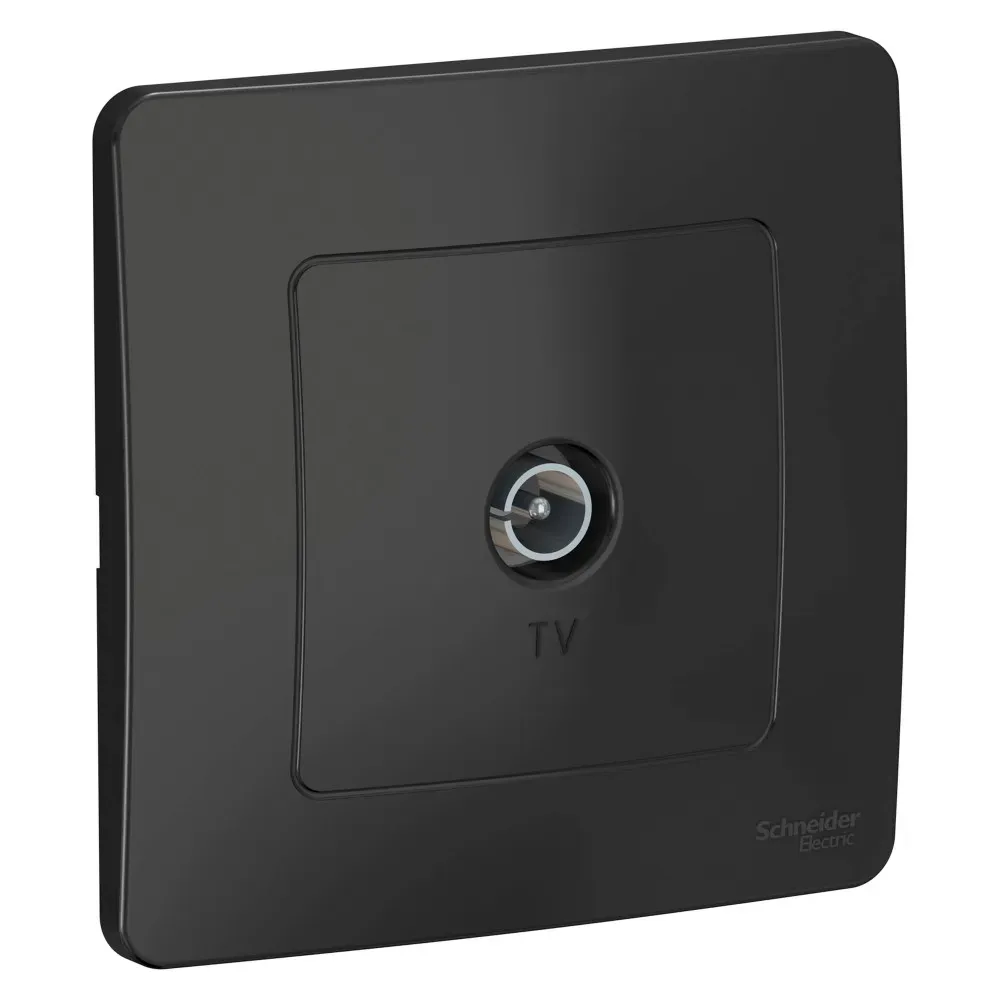 BLANCA скрытой установки коннектор тв, антрацит SE (Потенциал) BLNTS000016