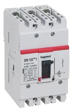 Выключатель автоматический drx 125 hp tm рег 3п 50a 25ка LEGRAND/DACCORD 669705