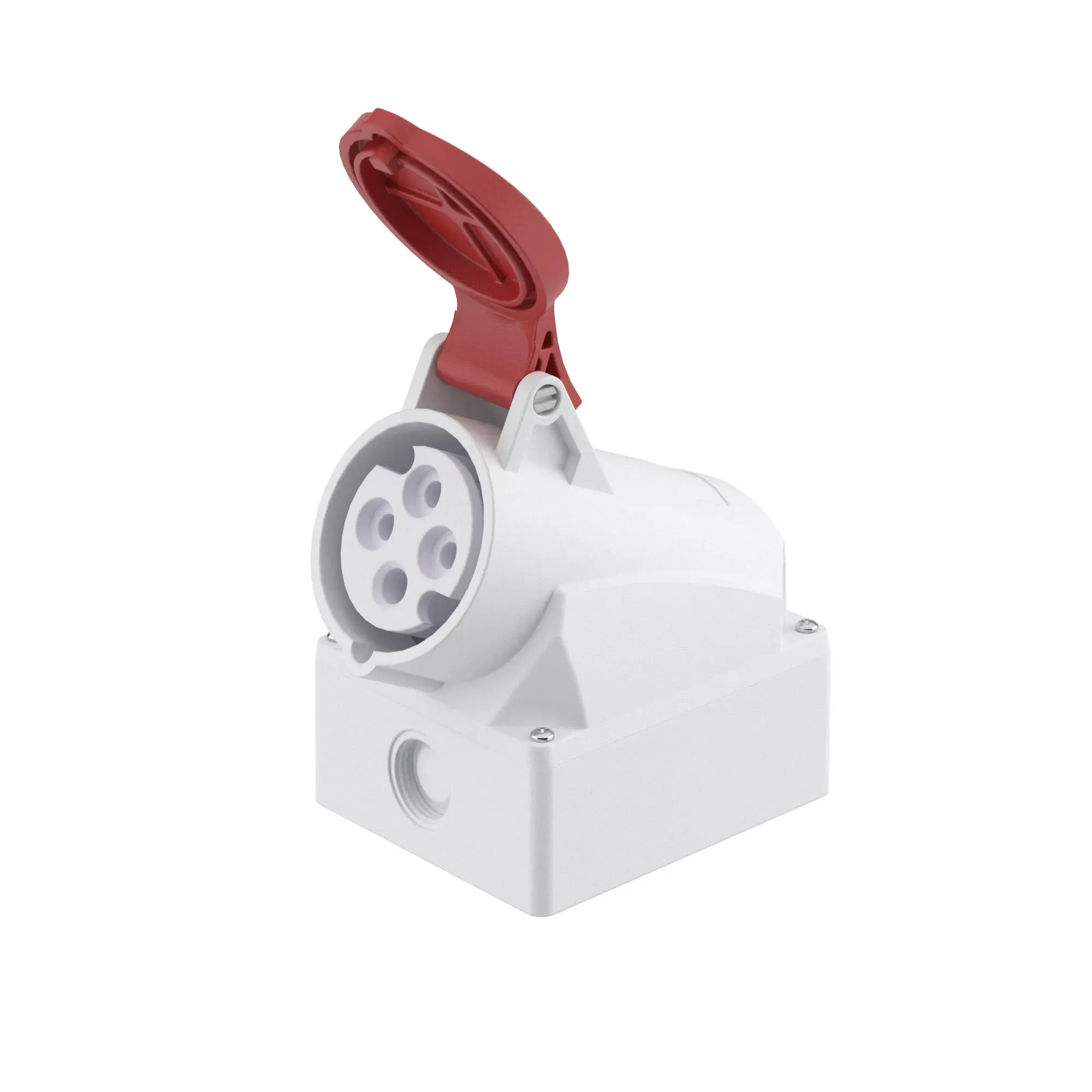 Розетка кабельная наружная ip44 32a 3p+e 400v ДКС DIS5133256