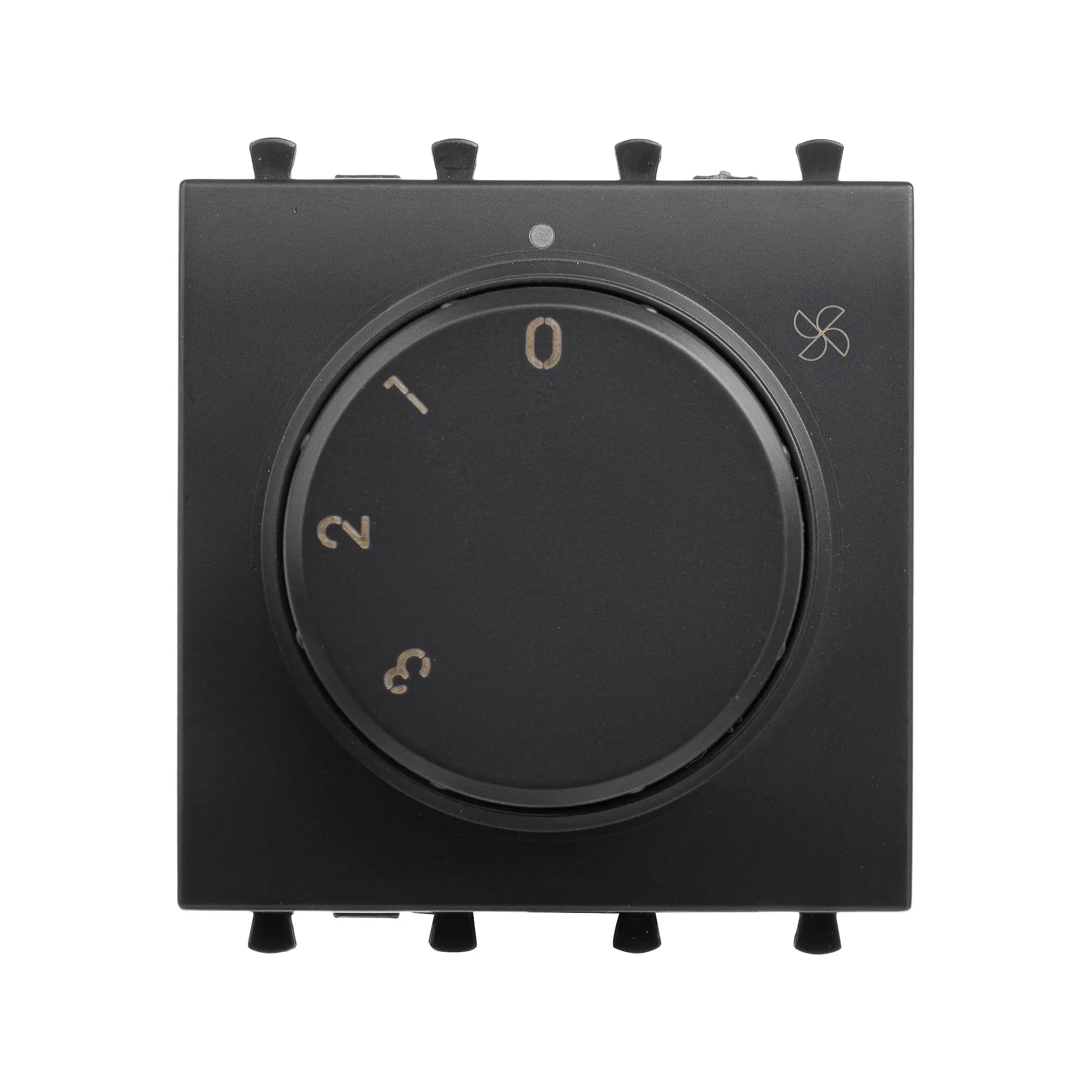 Avanti Механизм управления вентиляторами модульный, , Черный матовый, 2 модуля DKC 4412172