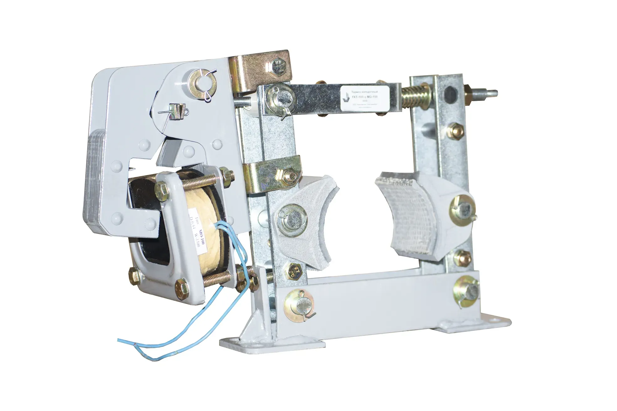 Тормоз крановый ТКТ-100 (с электромагнитом МО 100 380В ПВ 40%) Кранэлектро 00-00003662