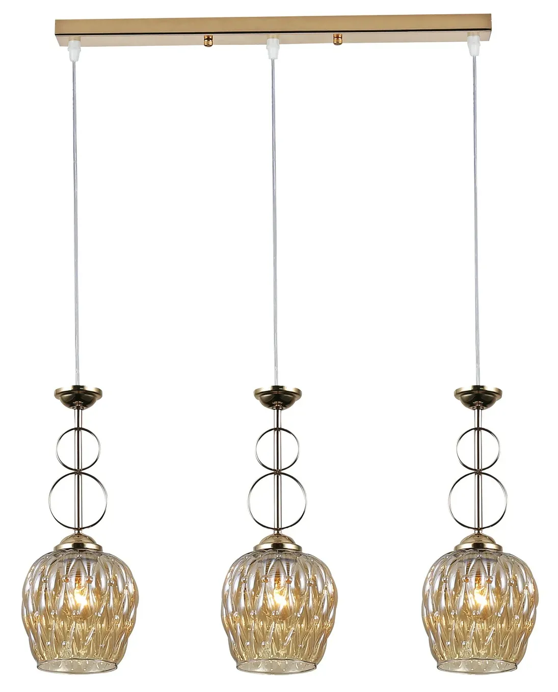 Светильник подвесной (подвес) Cindy 9119-203 3 х Е27 40 Вт модерн потолочный Rivoli Б0054739