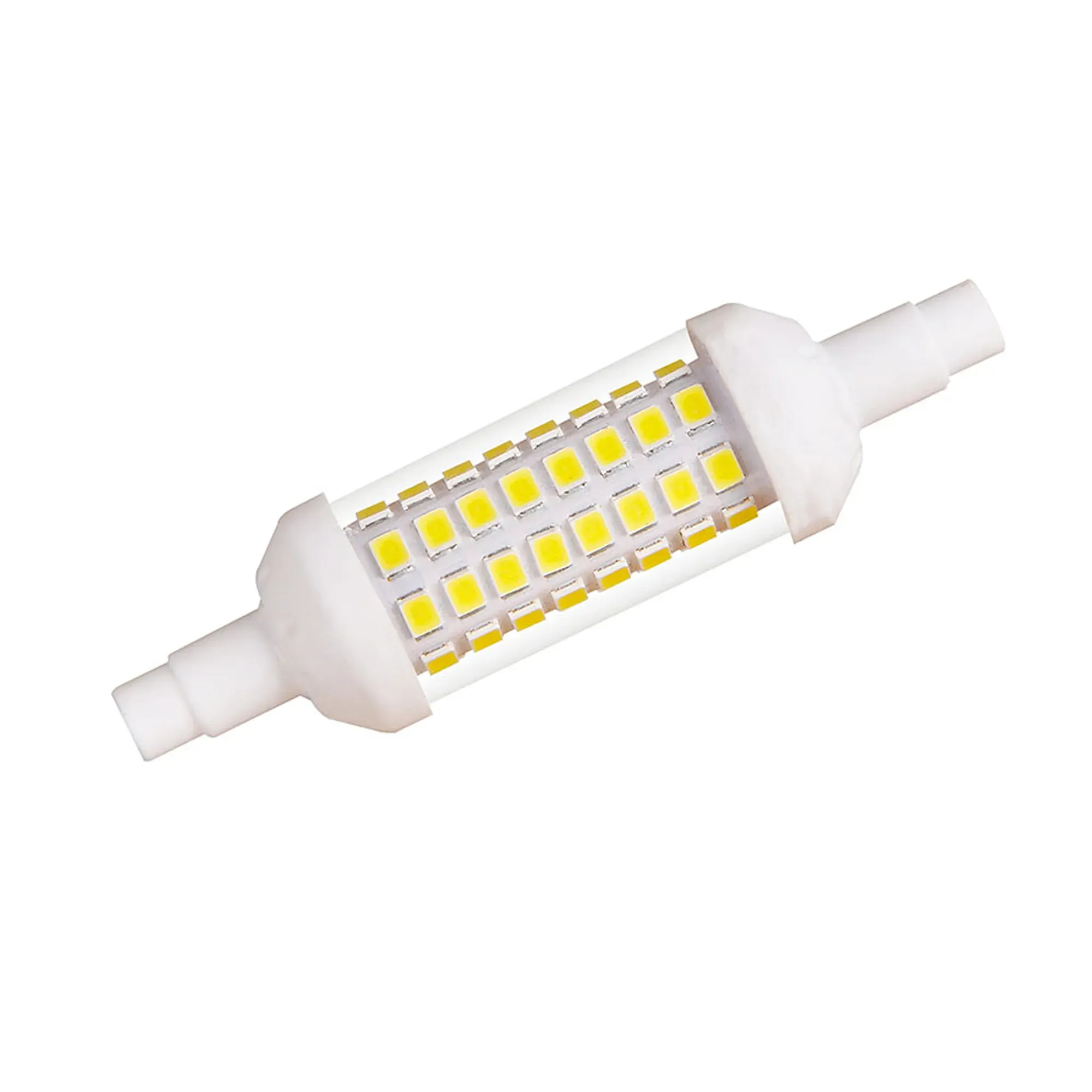 Лампа светодиодная линейная 178 мм прозрачная 6 Вт Белый свет 4000К Картон LED-J78-6W/4000K/R7s/CL PLZ06WH Uniel UL-00009187