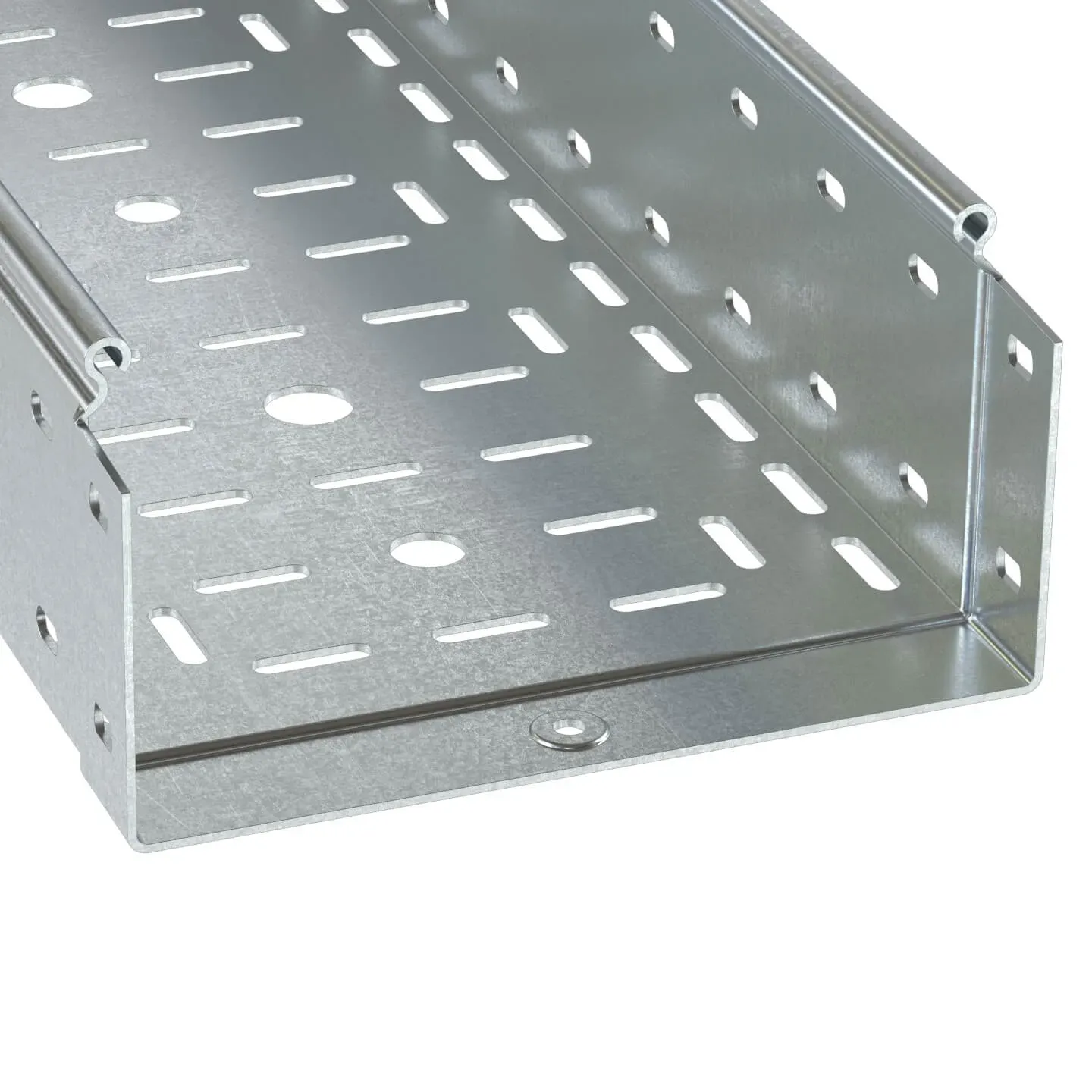 Лоток перфорированный 100х100х3000 толщина 1.2 мм ДКС 3534112