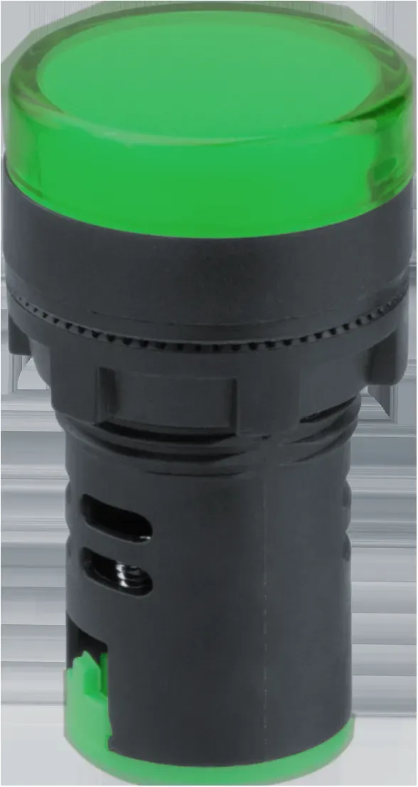 Лампа индикаторная NBI-I-AD22-230-G зеленая d22мм 230В AC/DC Navigator Group 24409