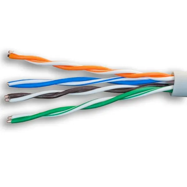 Витая пара SUPRLAN Long Ethernet UTP 5e 4x2x0,64 Cu PVC In. 500м (RUS)