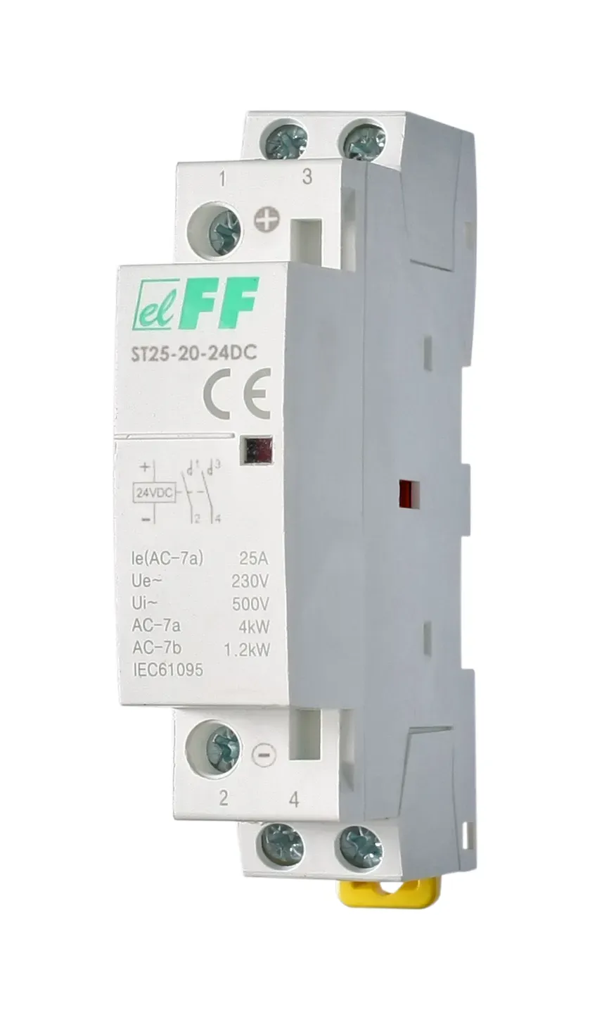 Контактор модульный ST25-20-24DC Евроавтоматика EA13.001.022