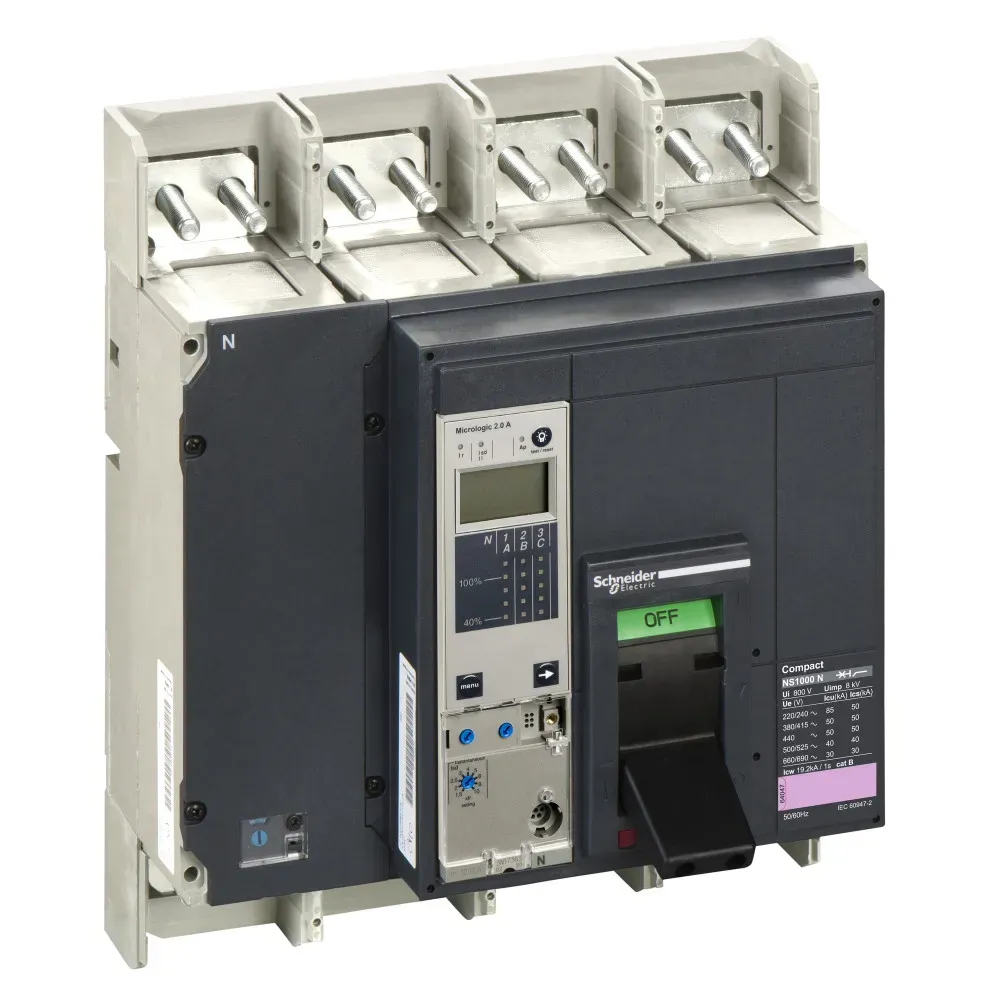 Выключатель NS1000N 4p + MicroLogic 2.0A в сборе Dekraft 33247