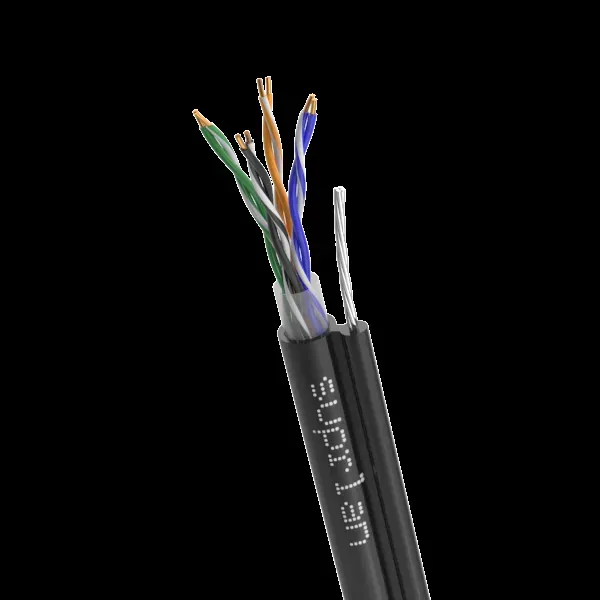 Витая пара SUPRLAN Median UTP 5e 4x2xAWG24 Cu PE Out. T-FG8 (трос) 305м (RUS)