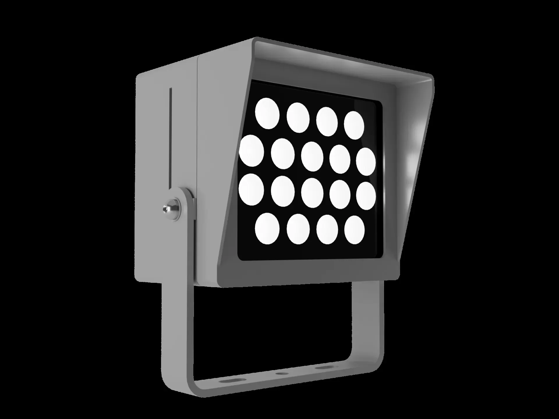 Светильник L-point 18/18/К15/840/04/A1-C1/230AC IP65 RAL7035 Муар LEDEL PNT18-442-413-1272