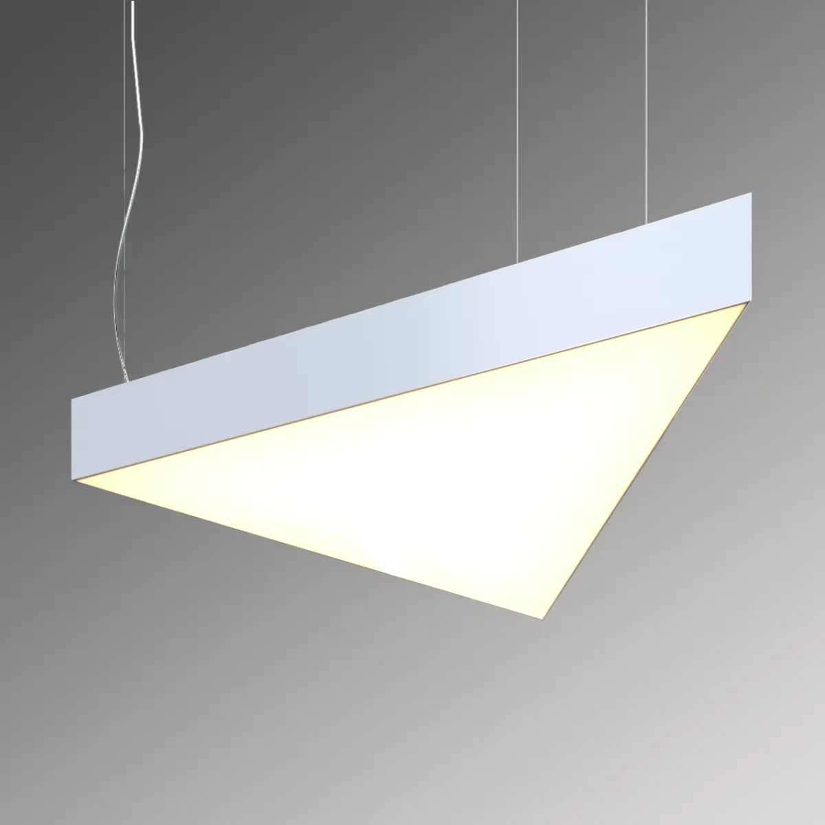 Светильник светодиодный RVE-LBX-TRIO-500-P (Треугольник 500х433х100мм 14Вт Подвесной 4000К Белый) RVElektro RVE00000383