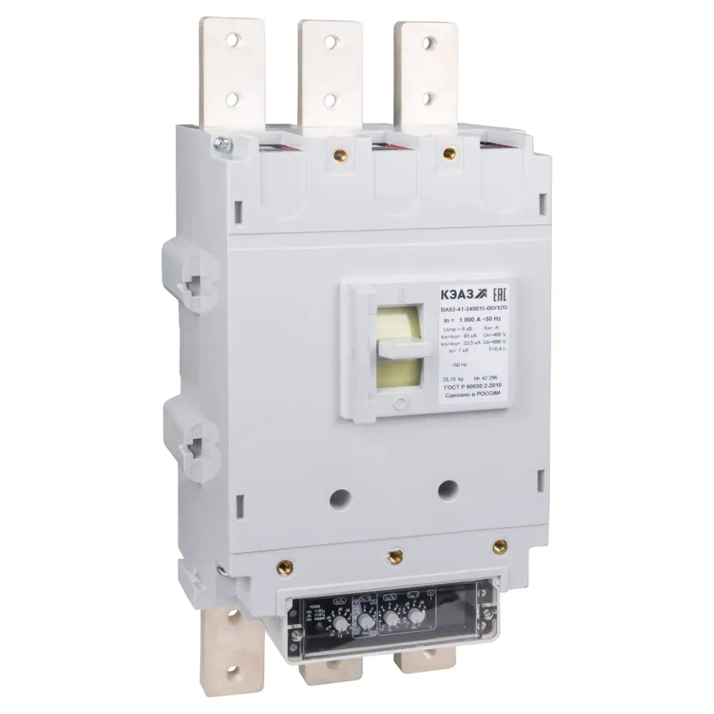 Выключатель автоматический ва53-41-340016-630а-690ac-ухл3 КЭАЗ 243838