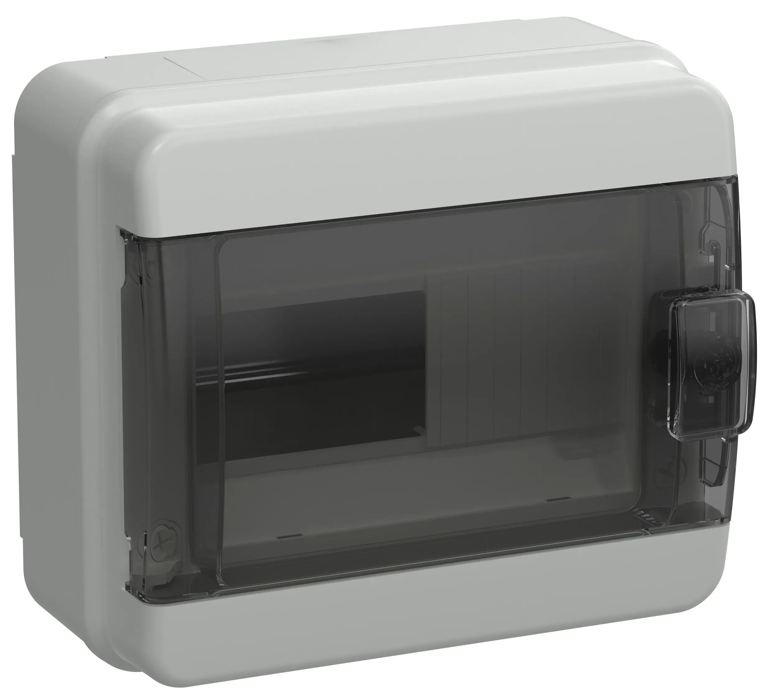 Tekfor корпус пластиковый навесной кмпн-8 ip65 черная прозрачная дверь iek IEK TF5-KP72-N-08-65-K03-K02