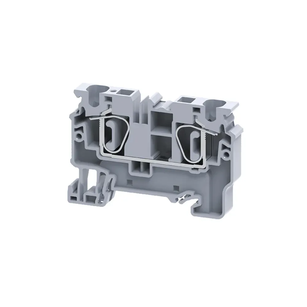 Клемма проходная пружинная OptiClip CX-6-I-BU-41A-(0,2-6)-синий КЭАЗ Optima (от-ка) 289716