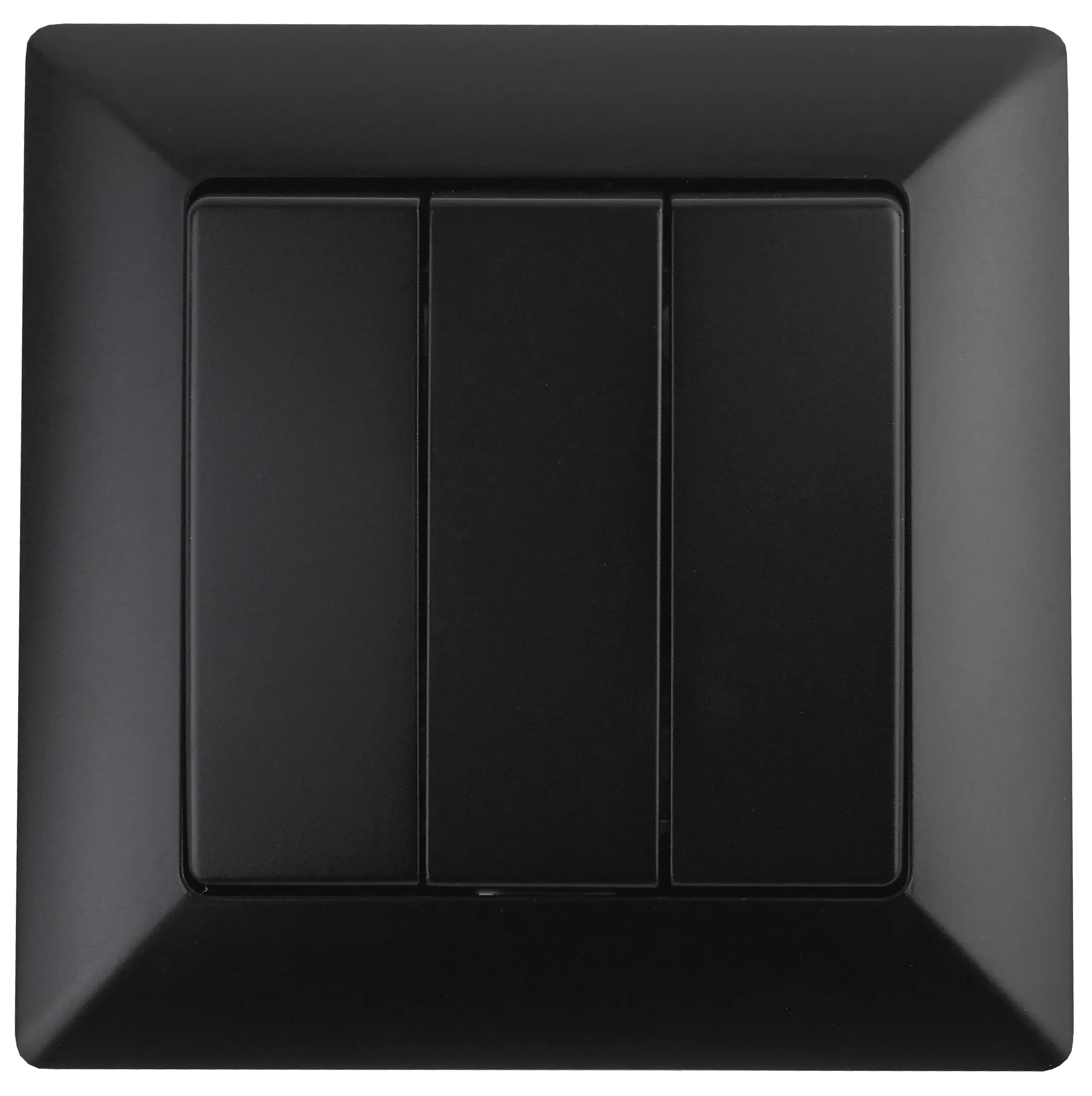 Выключатель Intro Solo 4-106-05 трехклавишный 10А-250В, IP20, СУ, антрацит ЭРА Б0053605