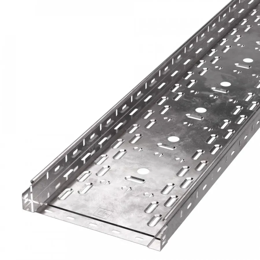 Лоток перфорированный стандарт 300х50х3000 (1,0 мм) (6 м/уп) ПРОМРУКАВ PR16.2306