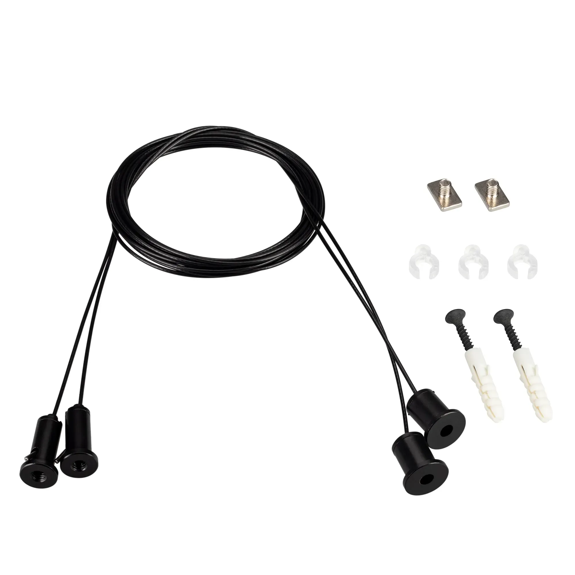 Подвес ARL-2x2m Set BLACK (Pad 9x2mm) (Arlight, Металл) Arlight 039187(1)