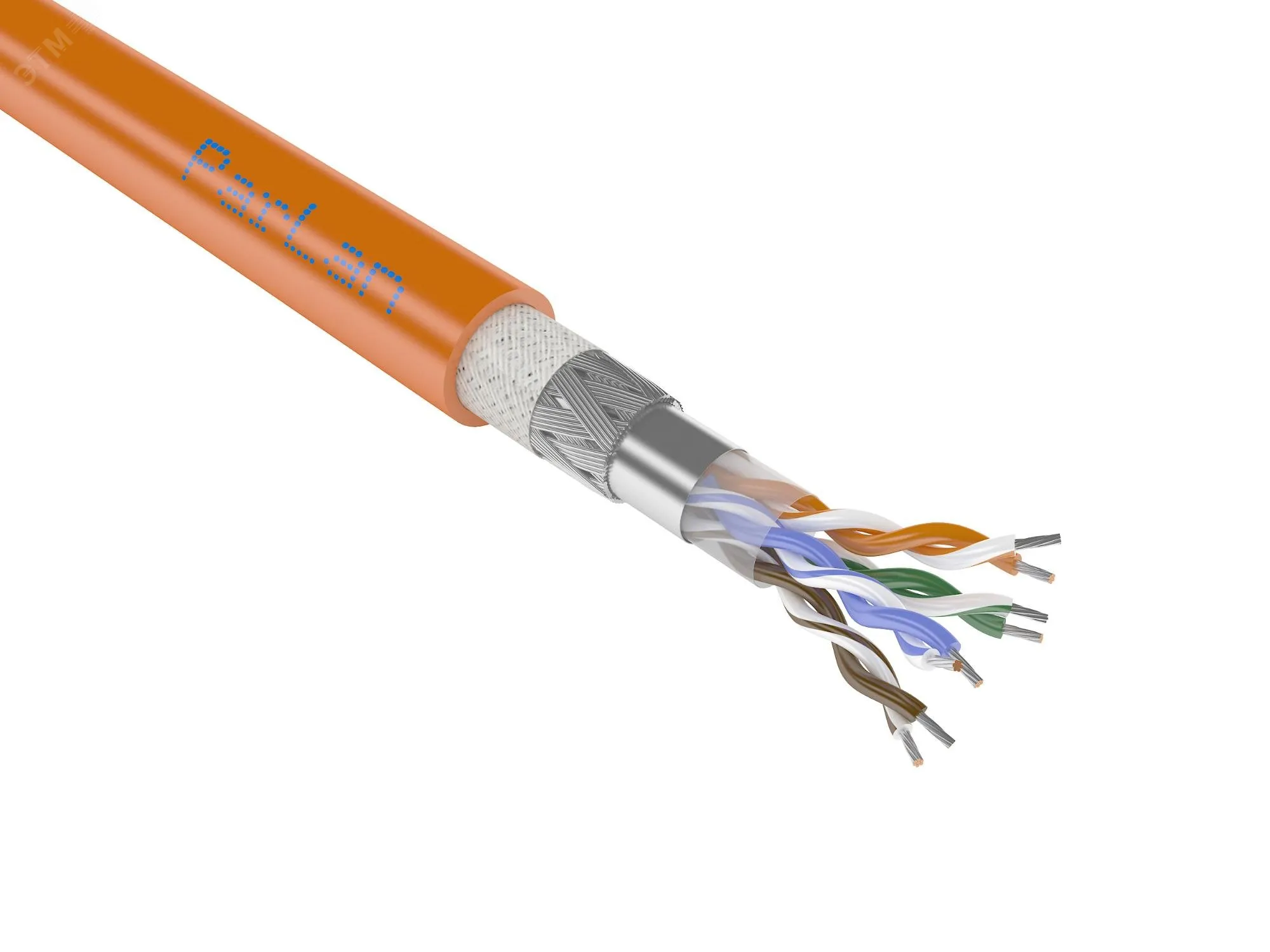 Кабель (провод) ParLan Patch SF/UTP Cat5e ZH нг(А)-HF 4х2х0,90