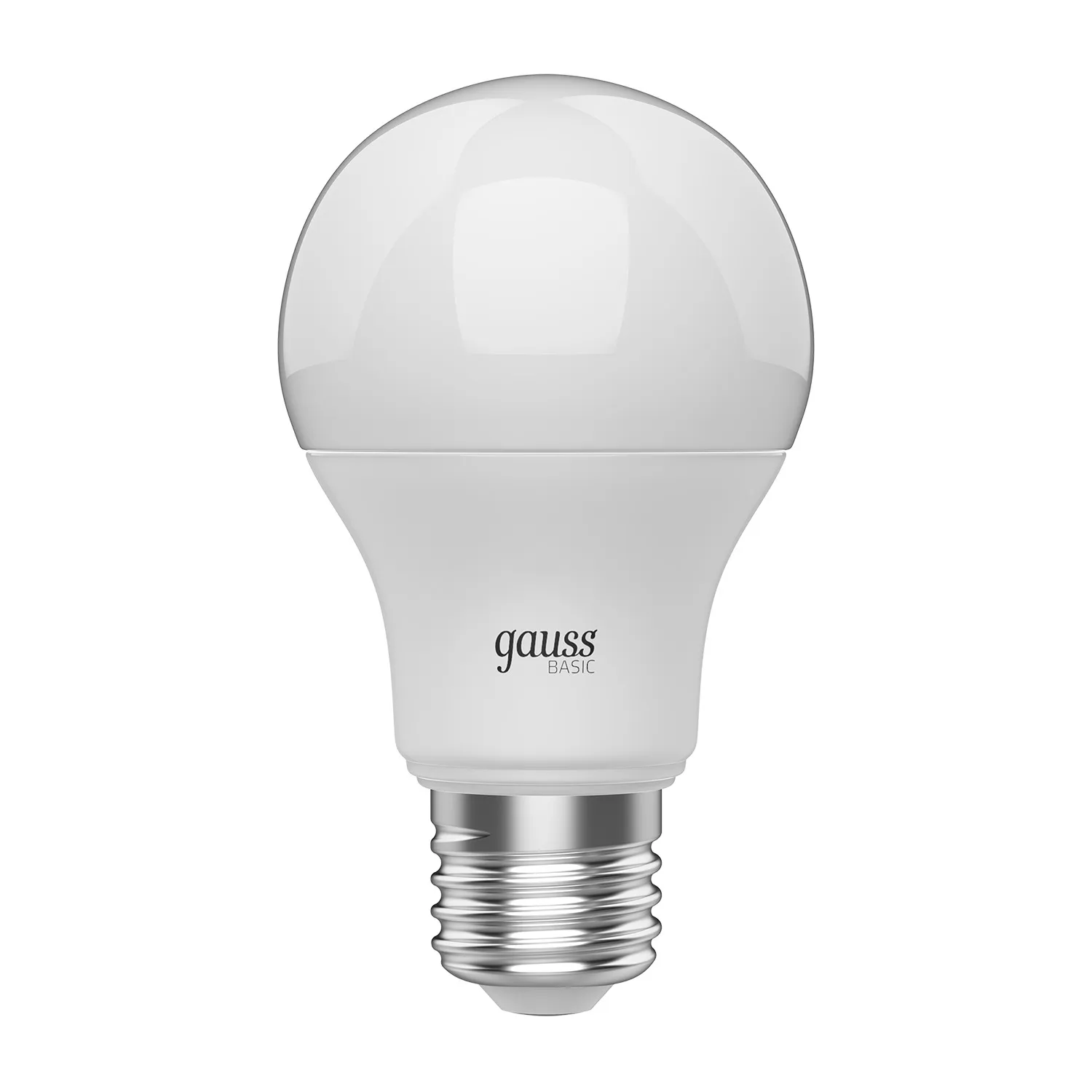 Лампа светодиодная led 11.5 вт 1060 лм 3000к а60 груша теплый e27 ac 180-240в ip20 basic gauss GAUSS 1023212