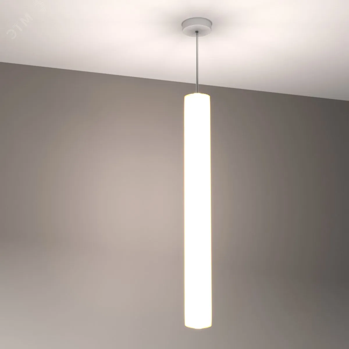 Светильник светодиодный RVE-PLSD80-1220-H (Линейный 1220xD80мм 34Вт подвесной 4000K Анод) RVElektro RVE00000227