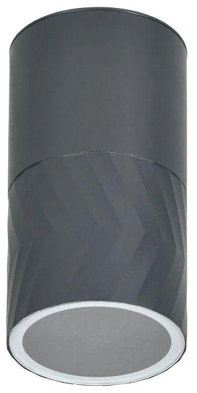 LIGHTING Светильник уличный 5110 потолочный под лампу GU10 IP65 серый IEK IEK LT-UPU0-5110-GU10-1-K03