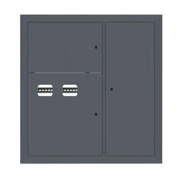 Щит этажный 2 кв. ral7016 (1000х950х150) ekf proxima EKF MB29-V-2-RAL7016
