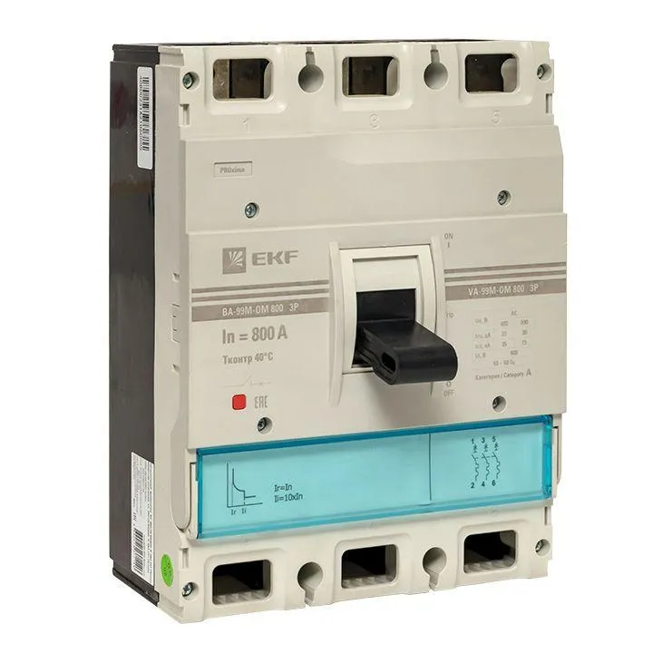 Ва-99м-ом 400/400а 3p 42ка ekf EKF MCCB99-400-400M-OM