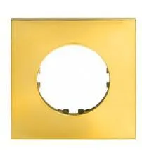 Ecoplast Рамка 1-постовая квадрат (бронза) Vintage-Quadro Экопласт 884127-1