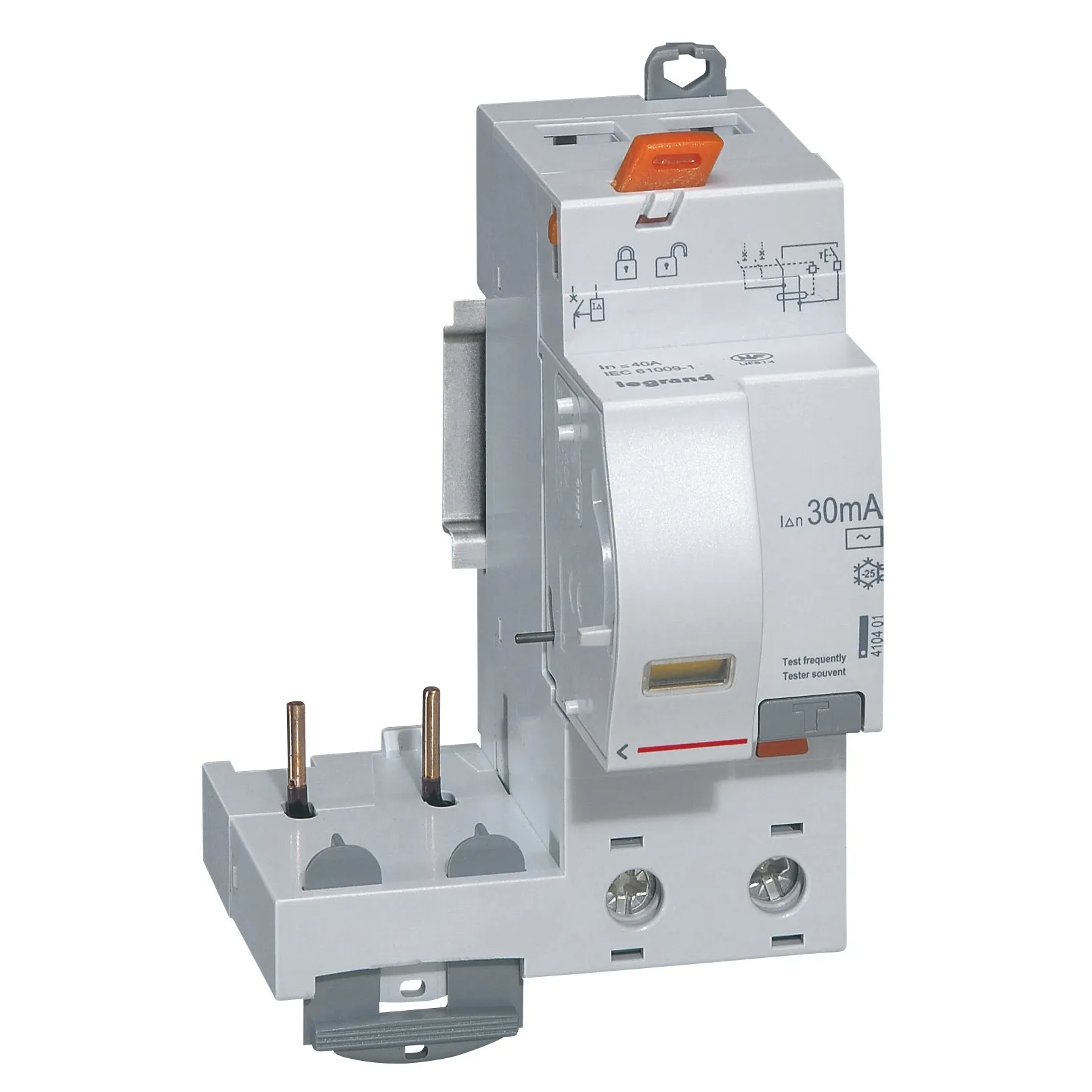 Блок дифференциальный DX3 40А 2П АC 30mА LEGRAND 410401