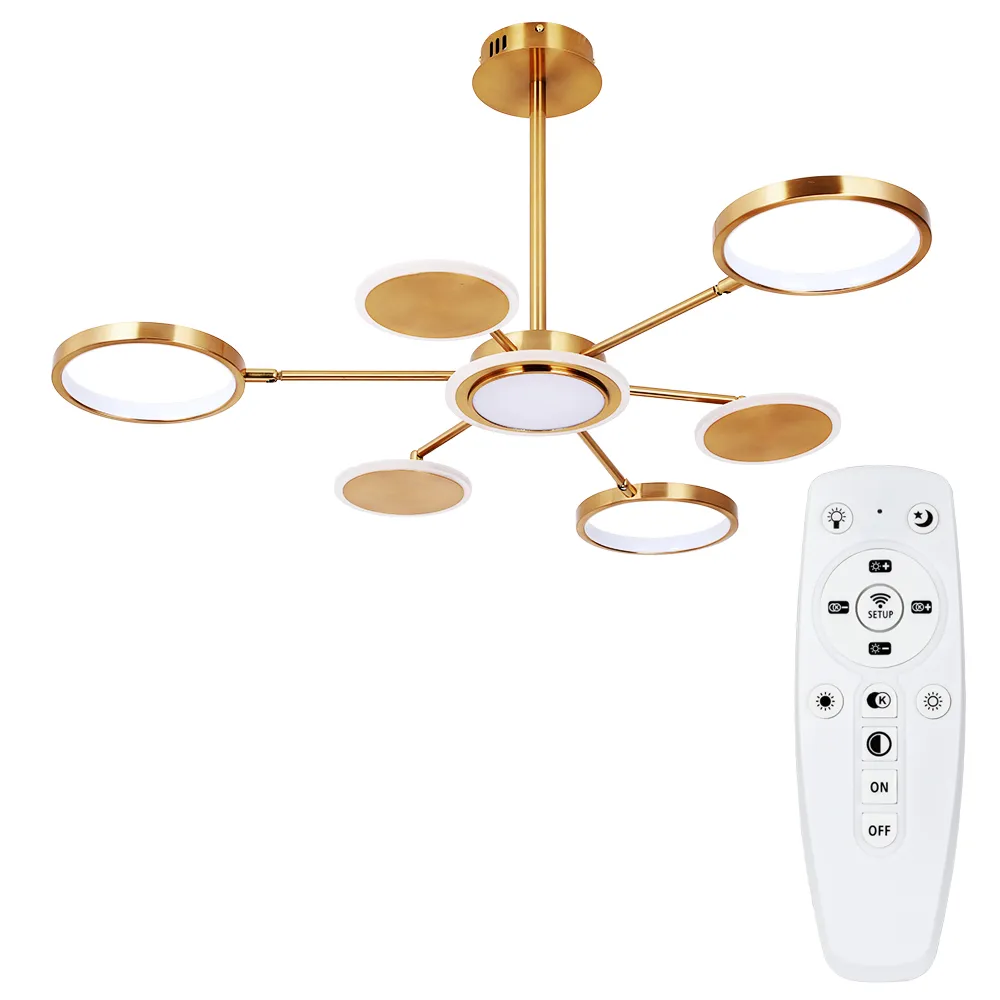 Люстра на штанге SIENNA Arte Lamp A1363PL-6PB