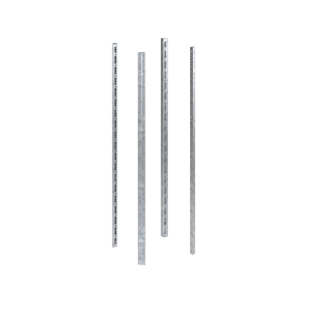 Стойки вертикальные оцинкованные, В=1800мм, без дополнительных креплений, 4шт КЭАЗ Optima (от-ка) 306705