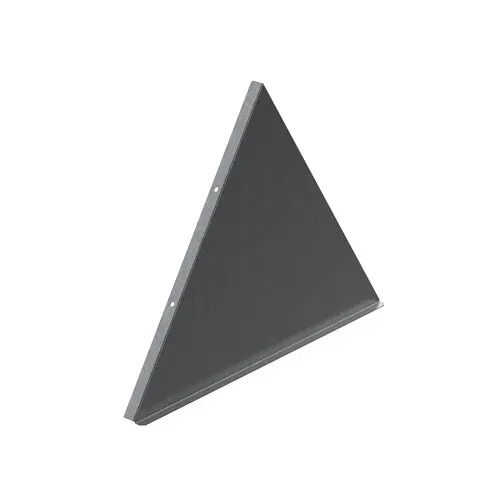 Заглушка крышки двускатной для лотка 150 мм, толщ. 1,0 мм, гор. цинк OSTEC ЗКДЛЗТ-150-1,0-ГЦ