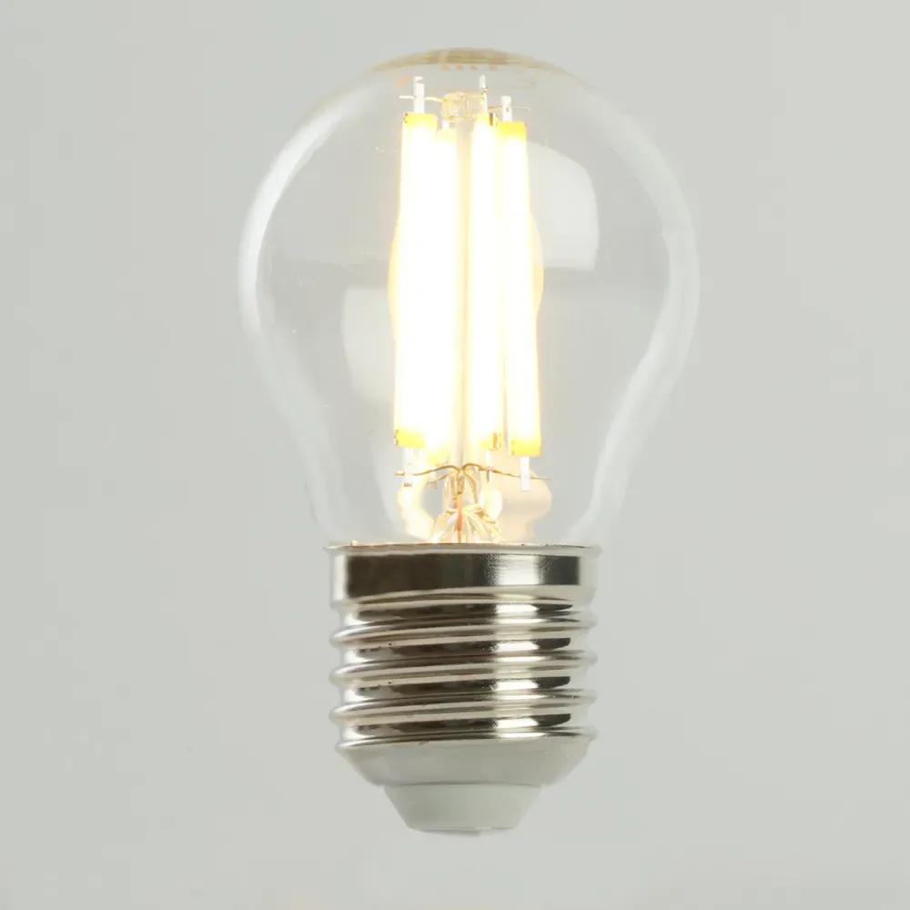 Лампа светодиодная LED 8вт Е27 теплый шар FILAMENT Feron.PRO