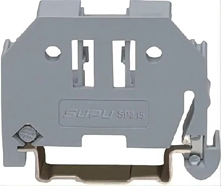 Стопор оконечный DIN35 зажимной, безвинтовой SUPU 215202