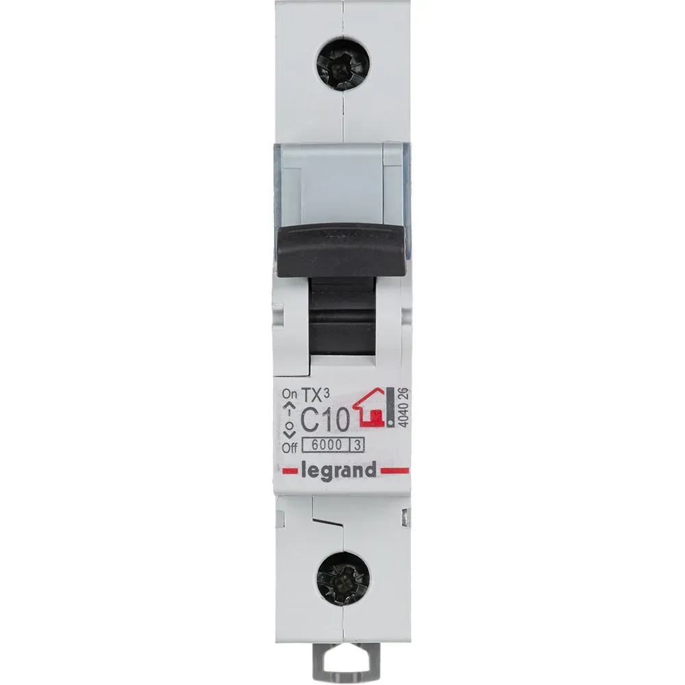 Выключатель автоматический однополюсный 10а c tx3 6ка LEGRAND/DACCORD 404026