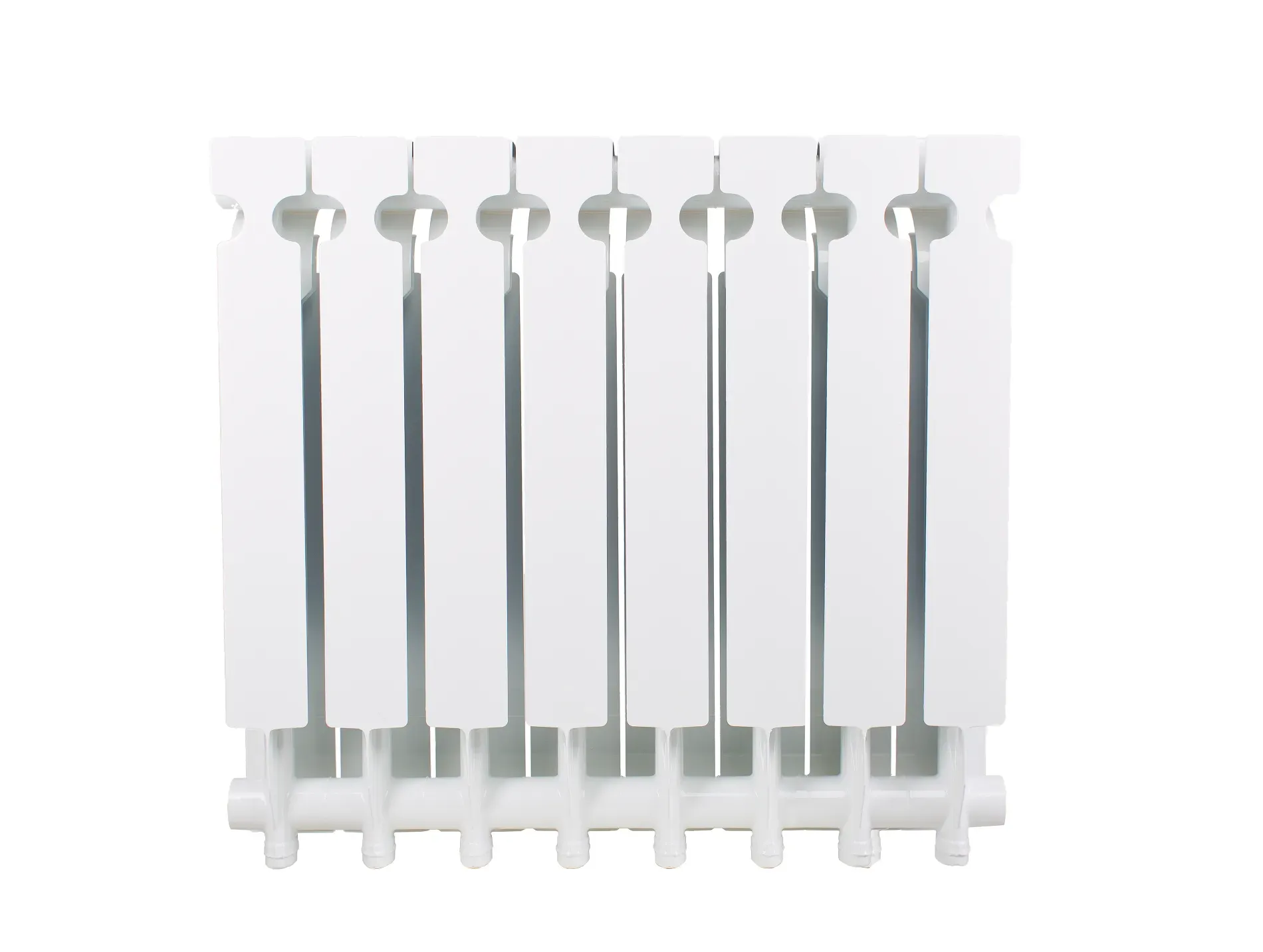 Радиатор алюминиевый секционный 500/90/2 боковое подключение Oasis Р0000058415