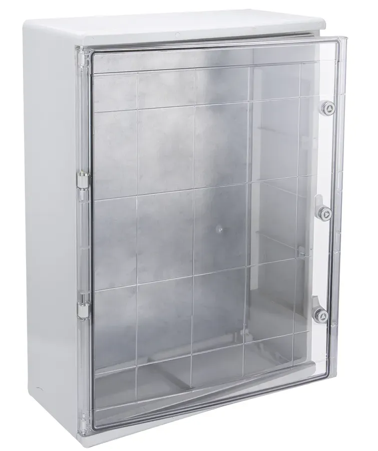 Корпус пластиковый щмпп 800х600х260мм прозрачная  дверь ухл1 ip65 IEK MKP92-N-806026-65