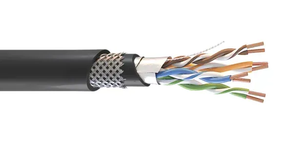 Кабель СегментЛАН F/UTP Cat5e ZHнг(А)-HF 2х2х0.52 К