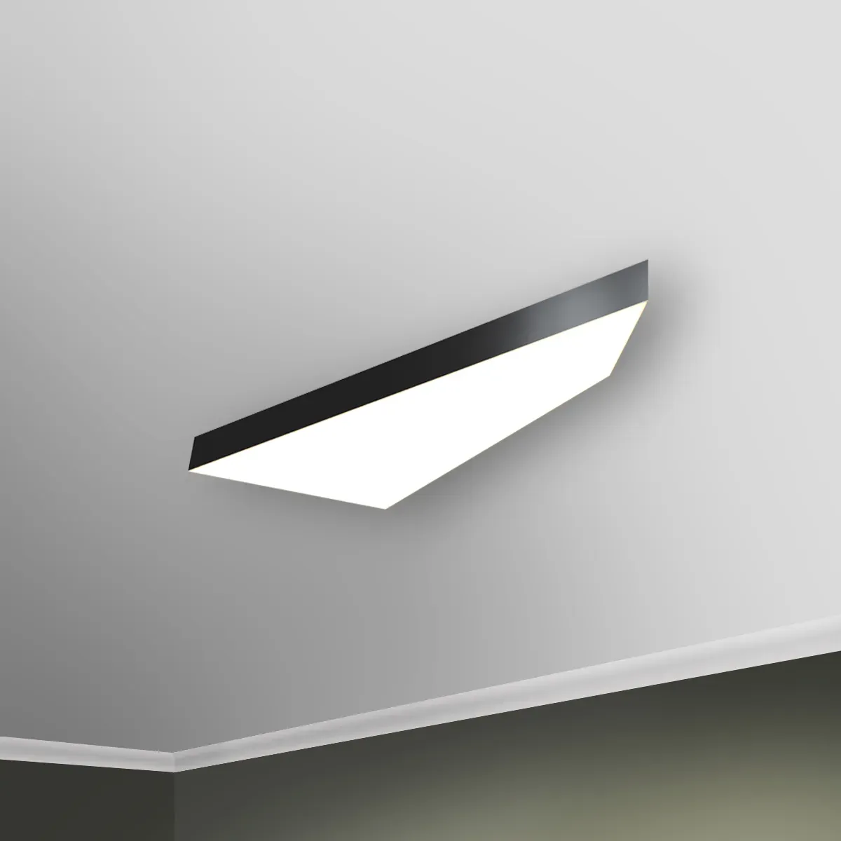 Светильник светодиодный RVE-LBX-ICELAND-1218-N ( 1218х249х120мм 28Вт Накладной 4000К Белый) RVElektro RVE00002134