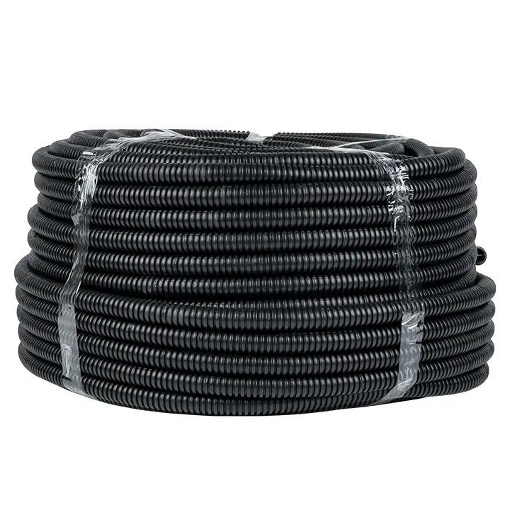 Труба гофр. пнд plast с зондом d25мм (25м.) черная proxima EKF TPND-25-25M
