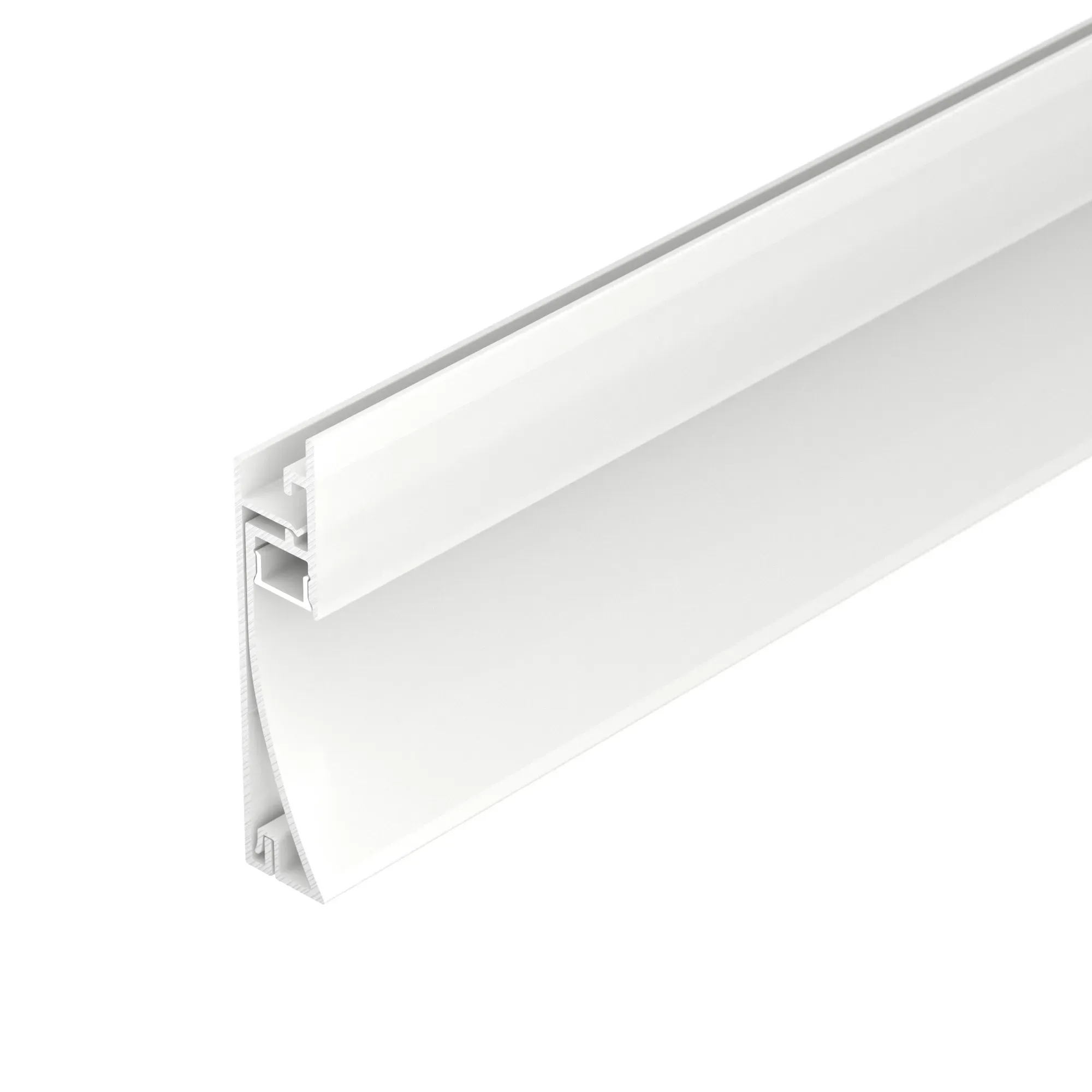 Профиль PLINTUS-H58-F-2000 WHITE (Arlight, Алюминий) Arlight 045297