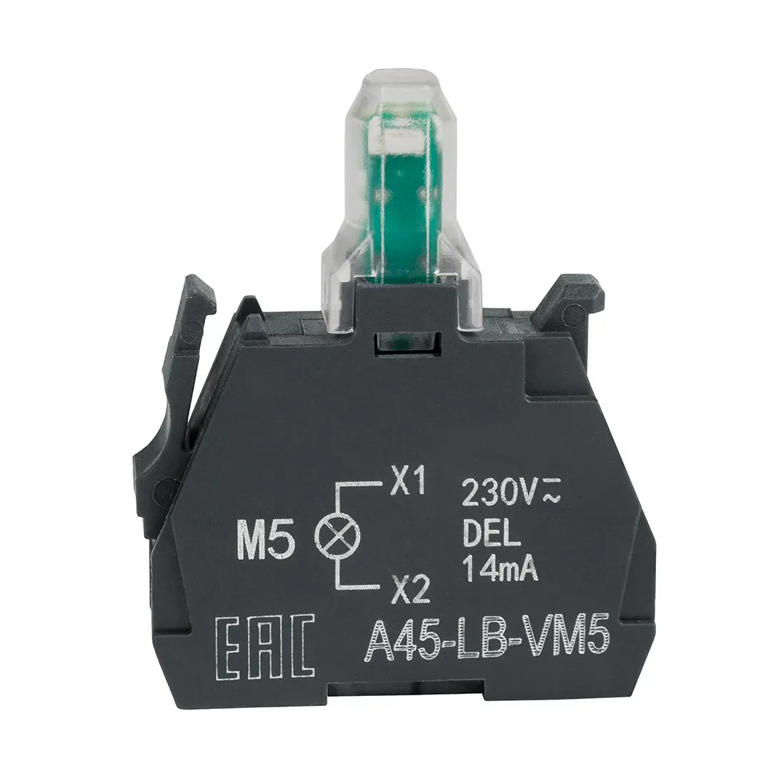 Световой блок OptiSignal D22 A45-LB-VM5 желтый 230-240VAC ZBVM5 КЭАЗ Optima (от-ка) 332210