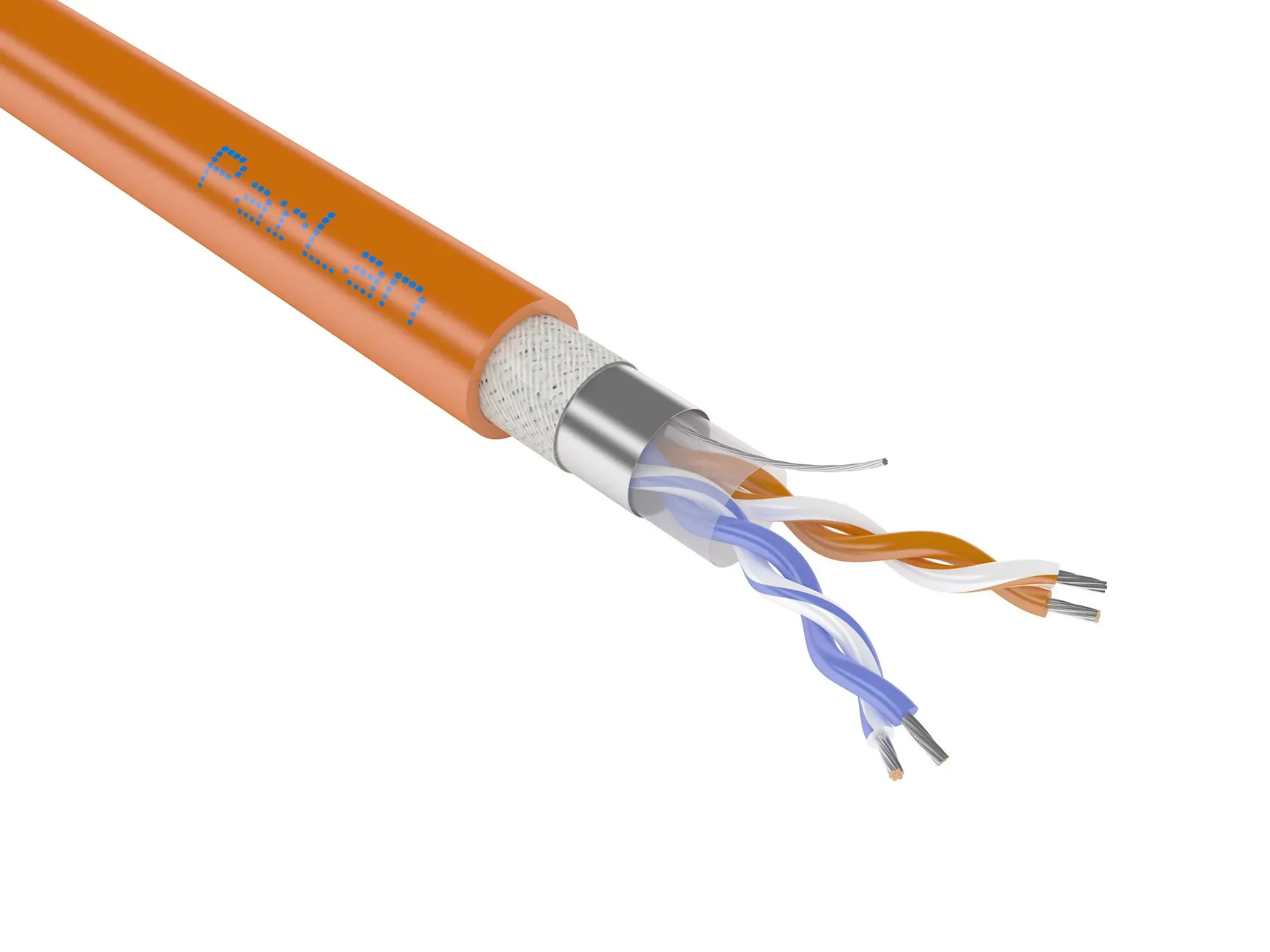 Кабель (провод) ParLan Patch F/UTP Cat5e ZH нг(А)-HF 2х2х0,48