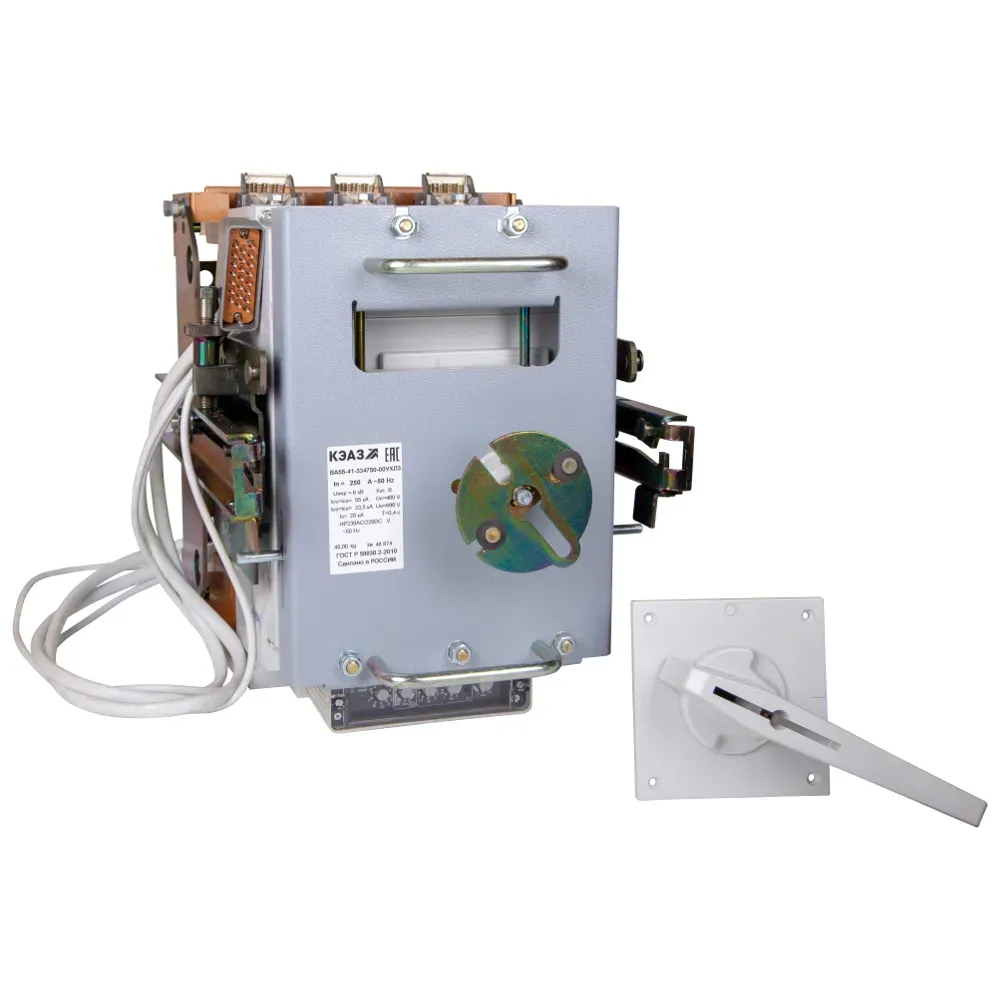 Выключатель автоматический ва55-41-331850-1000а-690ac-нр230ac/220dc-ухл3- КЭАЗ 230604