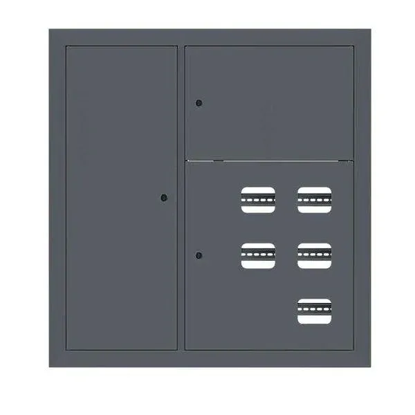 Щит этажный 5 кв. слаботочка слева ral7016 (1000х950х150) ekf proxima EKF MB29-V-5Z-RAL7016